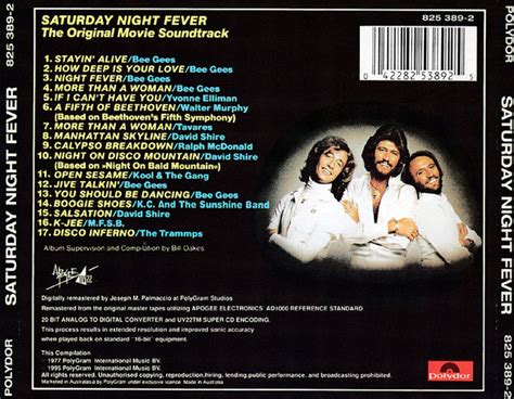 Saturday Night Fever Soundtrack America Dvd