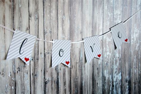 HGTV :: Simply Sweet Valentine Collection + Free Printable LOVE Banner ...