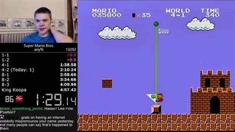 Super Mario Bros Nes Speedrun World Record Okedas