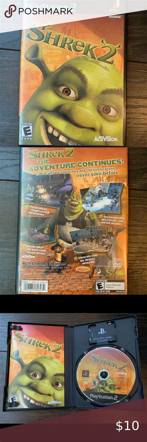 Shrek 2 PS2 Game Ps2 Games Shrek Games