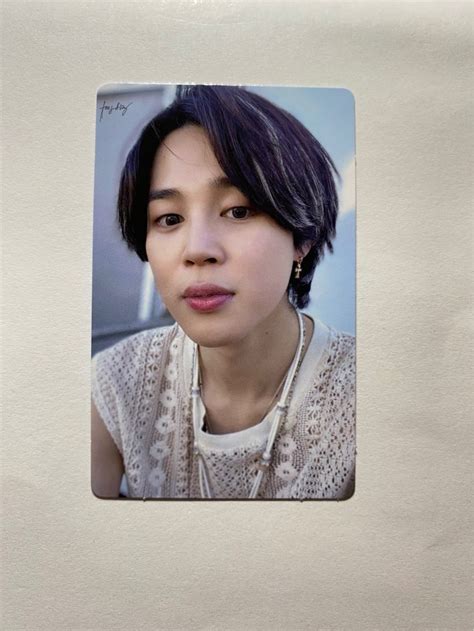 BTS PHOTOCARD JIMIN MEMORIES 2021 DVD DIGICODE JIMIN MEMO 21 PC