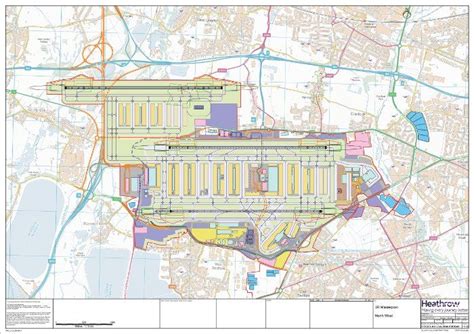 London Heathrow Airport Runway Map