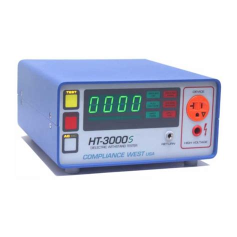 Compliance West Ht S Ac Dc Hipot Tester Vac At Ma Or