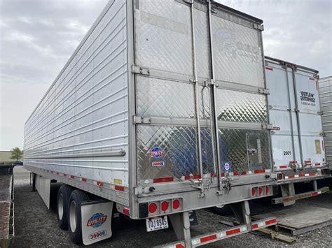 Utility R Ft Reefer Trailer Sliding Axle Swing Door