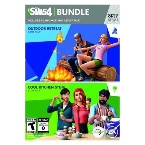 The Sims 4 Bundle Pack Outdoor Retreat And Cool Kitchen Stuff Pack Dlc