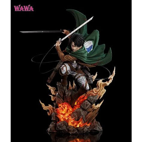 attack  titan levi ackerman wawa studio