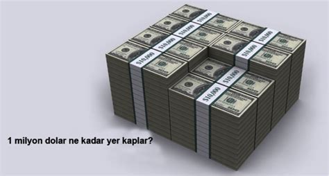 1 Milyar Dollar Ne Kadar Yer Kaplar Bilgi Tabanı