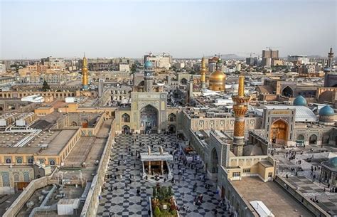 Aerial Views Of Imam Reza As Holy Shrine Mashhad Photo