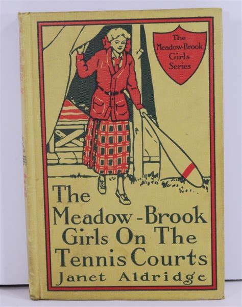 Meadow Brook Girls On The Tennis Courts By Janet Aldridge 1914 1st