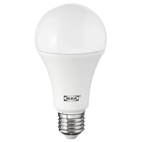 Ledare Led Bulb E27 1600 Lumen Warm Dimmingglobe Opal White Ikea