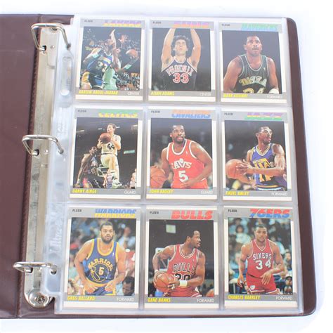 Lot 1987 88 Fleer Basketball Complete Set