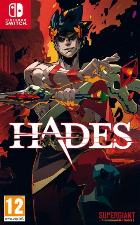 Hades (2020) Nintendo Switch box cover art - MobyGames