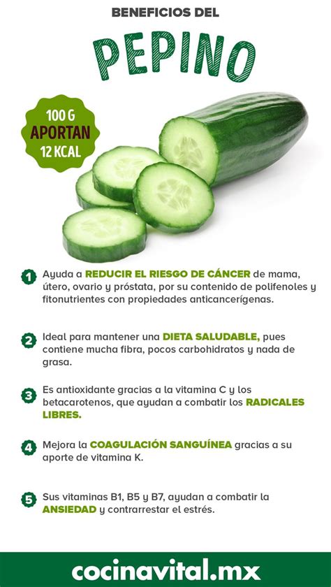 11 Sorprendentes Beneficios Del Pepino Para Tu Salud Beneficios Del