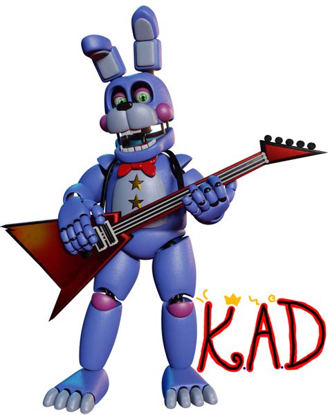 Rockstar Bonnie Render 1 By Kingangrydrake On Deviantart