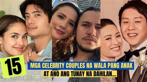 Mga Celebrity Couples Nna Wala Pang Anak At Ano Ang Dahilan Youtube