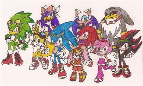 Sonic Riders Team Sonic Rider Fan Art 2748299 Fanpop