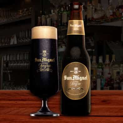 Bia San Miguel Cerveza Negra Dark Lager 4 9 Vol Chai 330ml