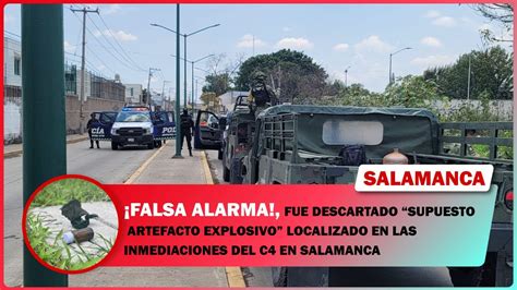 Fue Descartado “supuesto Artefacto Explosivo” Localizado En