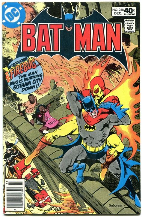 Batman 318 1979 Bronze Age DC Comics Firebug Intro VF Comic Books