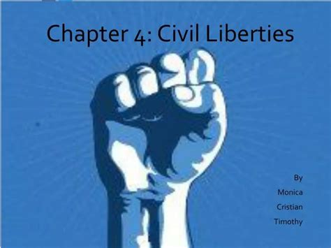 Ppt Chapter 4 Civil Liberties Powerpoint Presentation Free Download