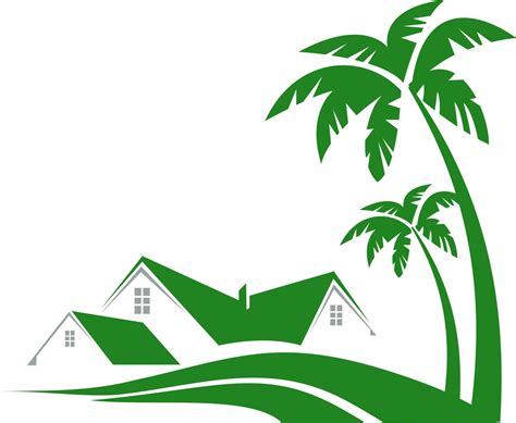 The Green Real Estate Logo 13593965 Vector Art at Vecteezy