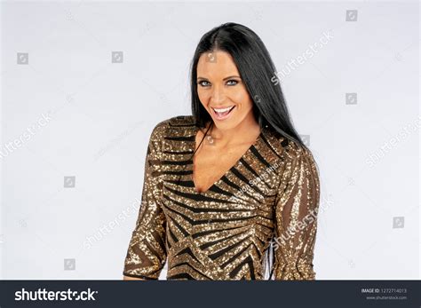 Gorgeous Long Haired Brunette Model Showing Stock Photo Shutterstock