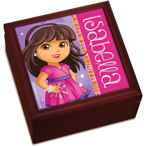 Personalized Dora and Friends Magic Charm Keepsake Box - Walmart.com - Walmart.com