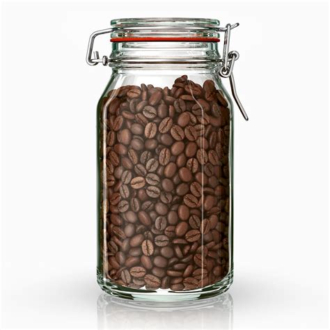 Jar Coffee Beans