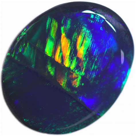 1.31 CTS BLACK OPAL STONE-FROM OLD COLLECTION- [LROG753]