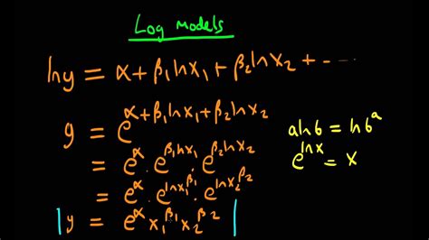 Interpreting Regression Coefficients In Log Models Part 2 Youtube