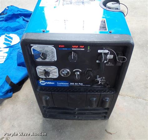 2017 Miller Trailblazer 302 Air Pak Weldergenerator With Air