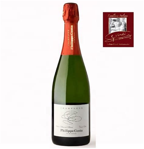 750 Ml Brut Blanc De Blancs Philippe Costa Elite Giuseppe Verdi