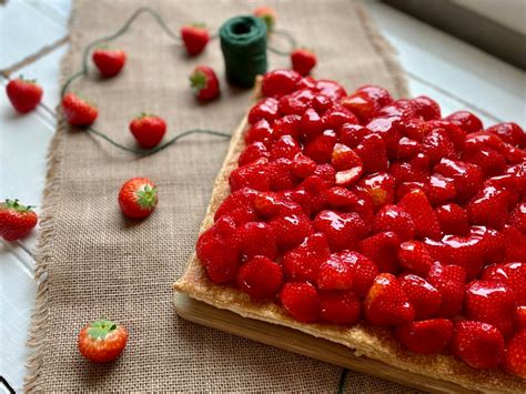 Bladerdeeg Fruittaart Koken Op Den Berg