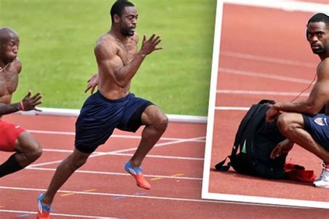 Tyson Gay And Usa Olympic Athletes Bid Farewell To Birmingham Birmingham Live