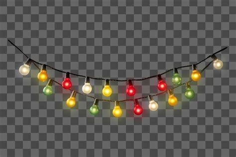 Christmas Light String Png