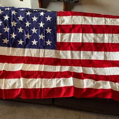 Vintage Star Valley Forge Us American Flag Estatesales Org