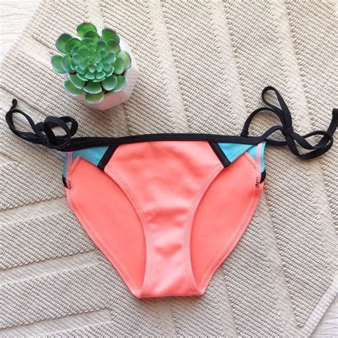 Xhilaration Colorblock String Bikini Set Gem