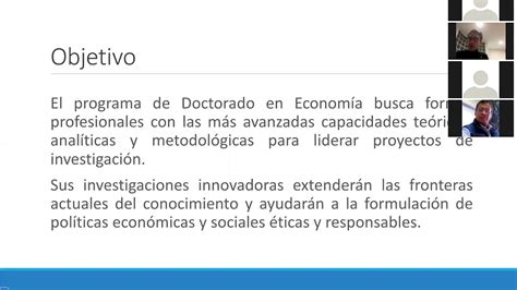 Webinar Doctorado en Economía abr1 YouTube