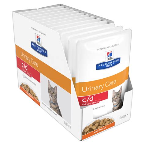 Hills Prescription Diet Cat C D Multicare Urinary Stress Chicken Wet