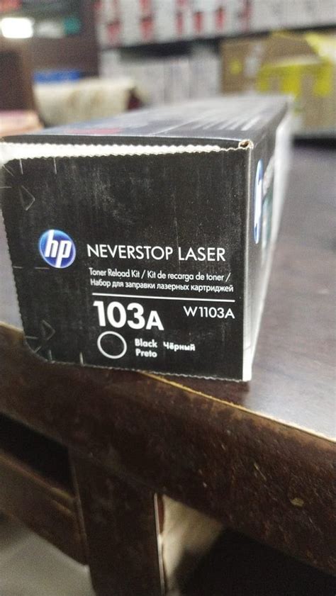 HP 103A Black Original Neverstop Laser Toner Reload Kit For Printer At