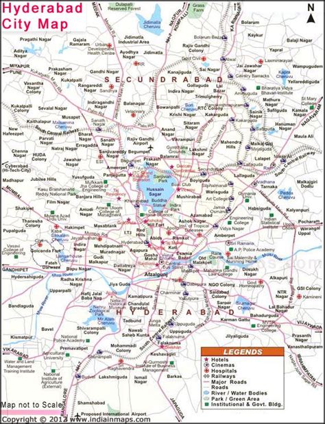 Hyderabad District Map