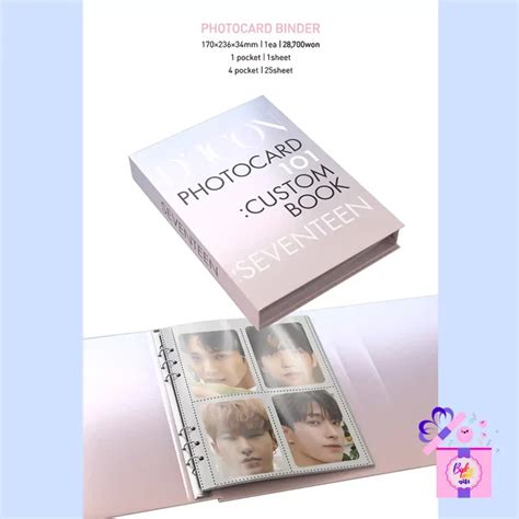 Seventeen Dicon Photocard Custom Book My Choice Is Seventeen