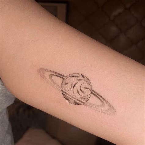 48 Saturn Tattoos And Saturn Tattoo Meanings Artofit