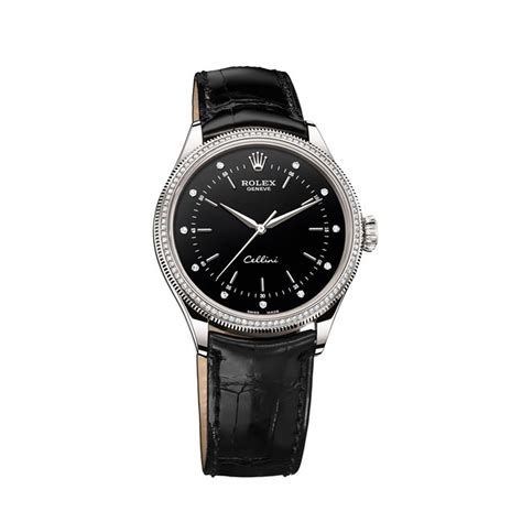 Rolex Cellini Black Diamond Watchmain