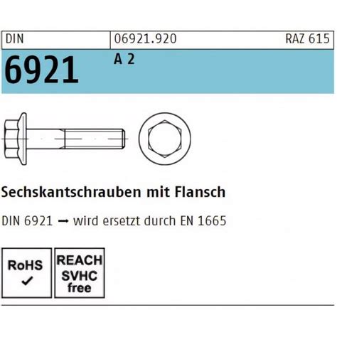 Din Sechskantschraube Mit Flansch Online Kaufen