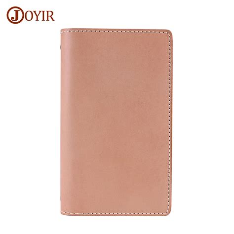 Joyir New Notebook Pocketbook For Busniess Work Office Genuine Leather