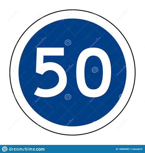 Signaux De Circulation Signaux R Glementaires Limite De Vitesse