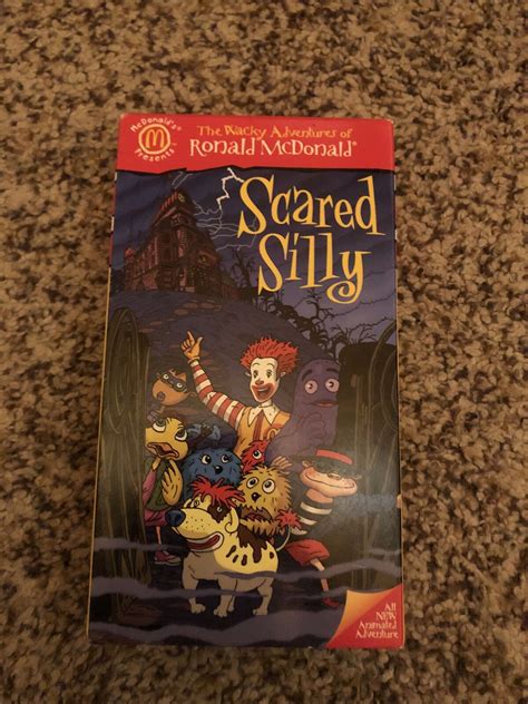 The Wacky Adventures Of Ronald Mcdonald Scared Silly Vhs 1998 Cartoon