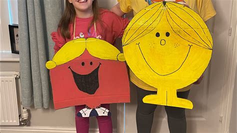 How We Created Home Made World Book Day Costumes For Mr Men Little Miss