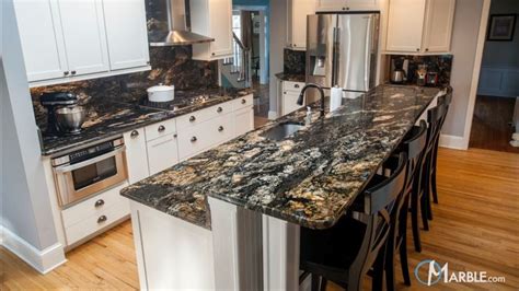 Go Bold Or Go Home Bold Kitchen Design Ideas Granite Countertops Kitchen White Granite